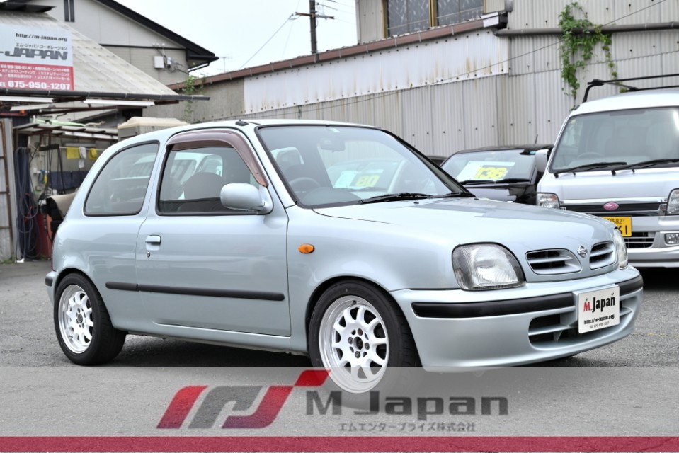 マーチ A# 1300cc ３ドア　５速ミッション ハーフレザー 　