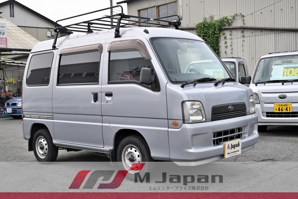 サンバーバン　トランスポーター　５速ミッション車　ETC　