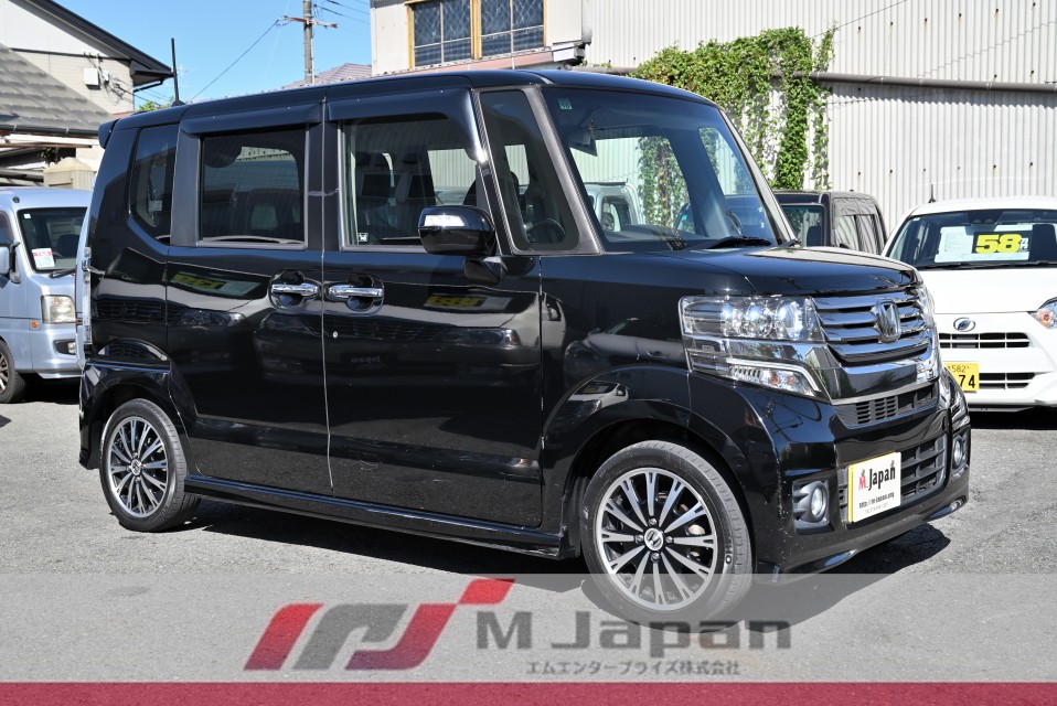 N-BOX カスタムG ターボLP　ガラスコーティング済み　下取り車